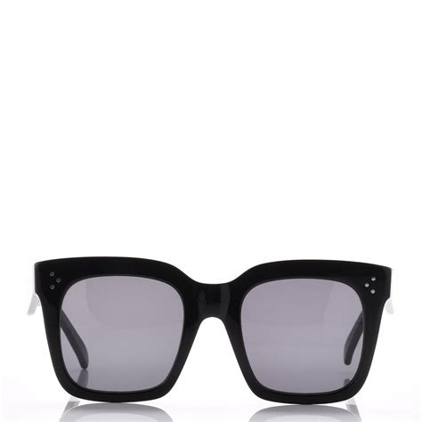 celine cl 41076|CELINE Tilda Sunglasses CL 41076/S Black .